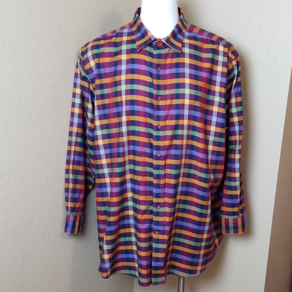 Twenty Eight Degrees Long Sleeve Plaid Shirt